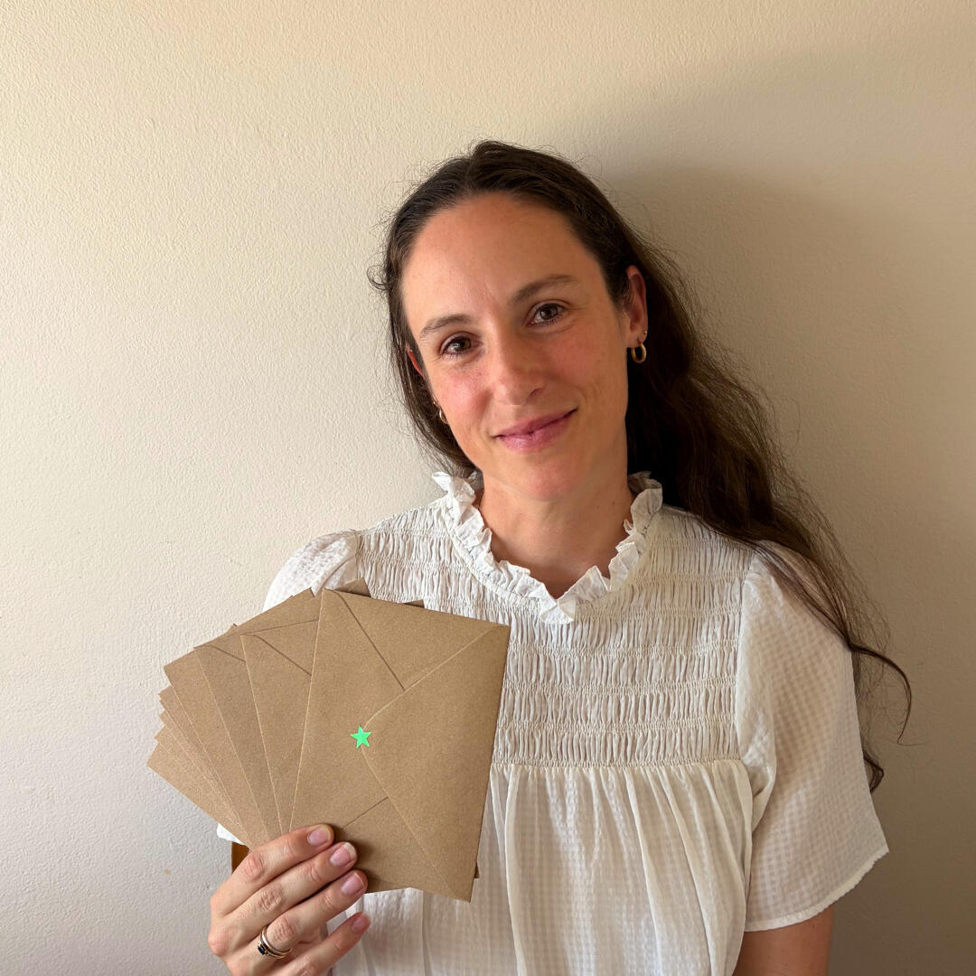 Jessica Hill, the author and creator the The Little Bush Post, a nature story-by-post aimed at connecting children aged 3-8 with the environment.